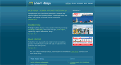 Desktop Screenshot of markomdizajn.com